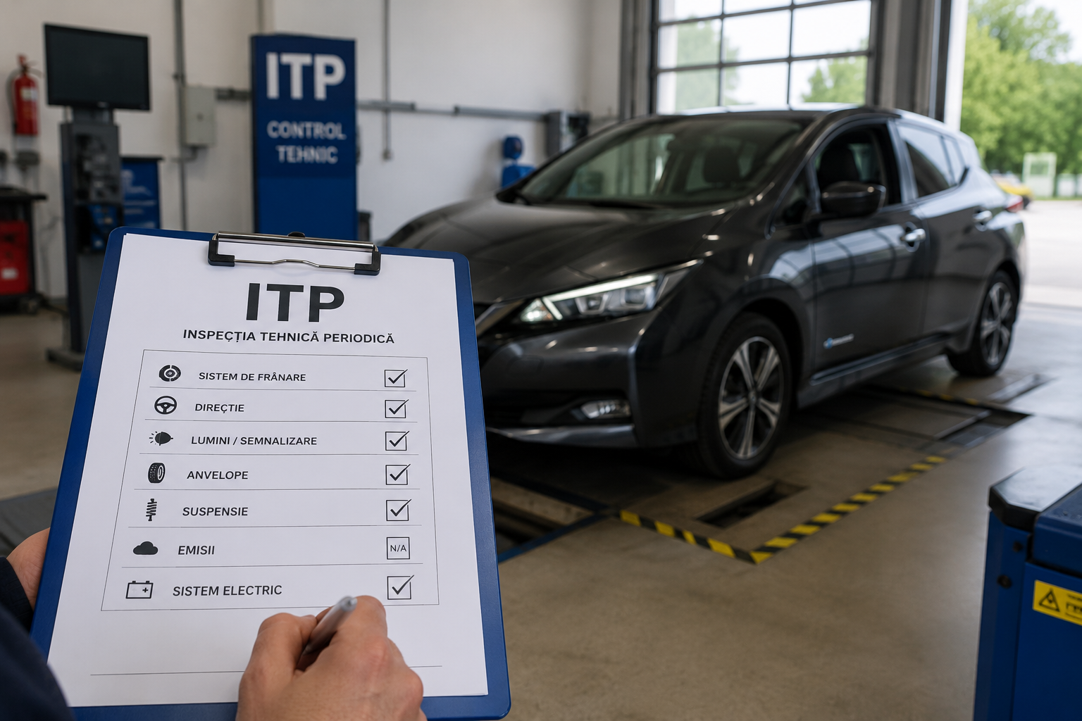 ITP pentru mașini hibride și electrice